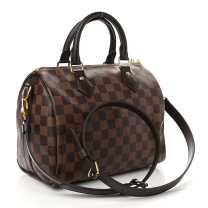 Louis Vuitton Damier Ebene Speedy Bandouliere 25 3 of 8
