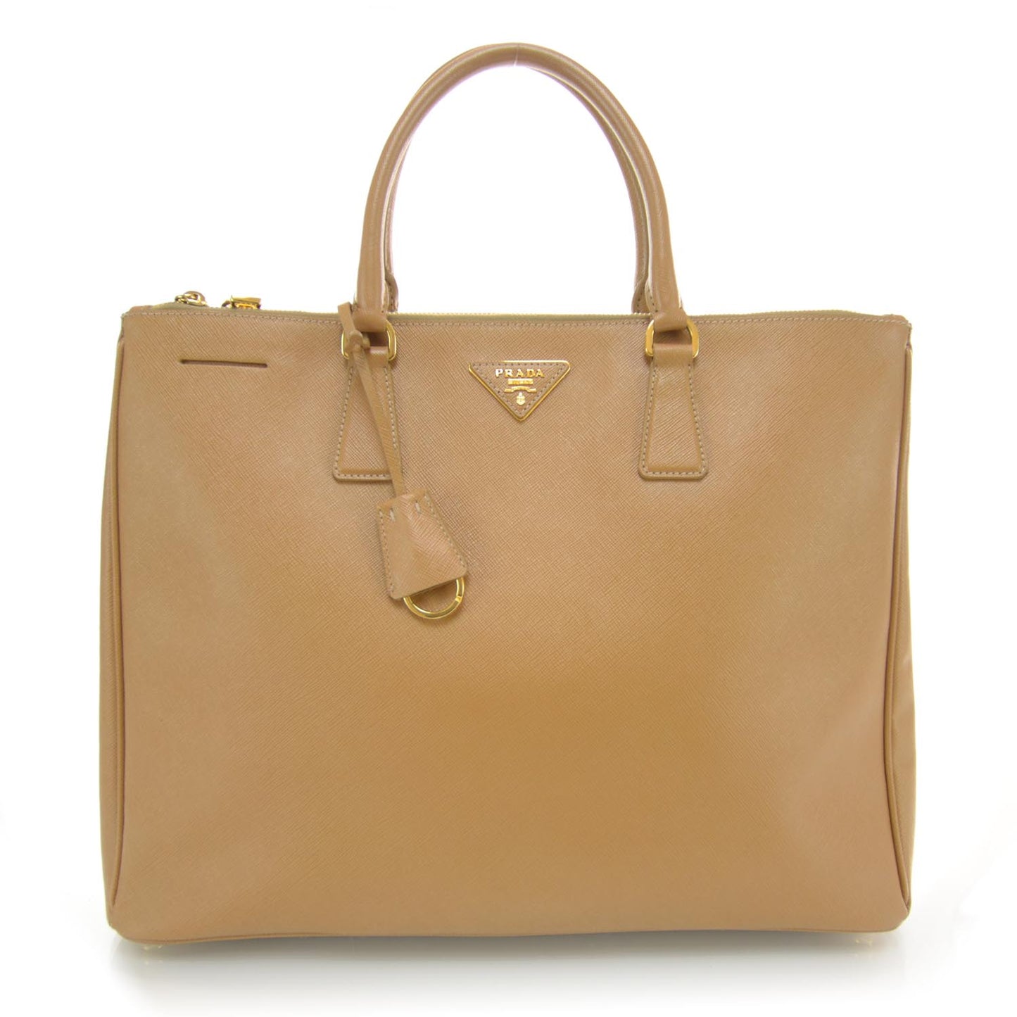 Saffiano Lux Tote Caramel
