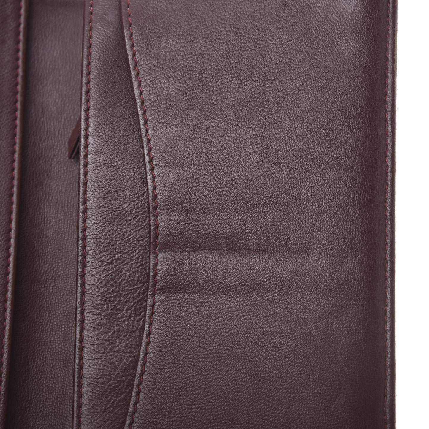 Lambskin Quilted Yen Wallet Black