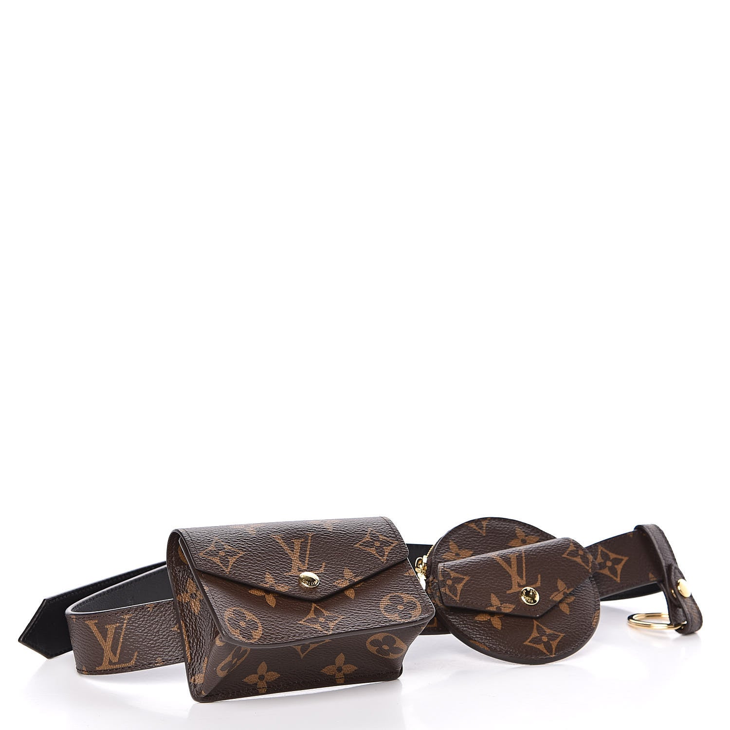 Louis Vuitton Monogram 30mm Daily Multi Pocket Belt 80 32 4 of 10