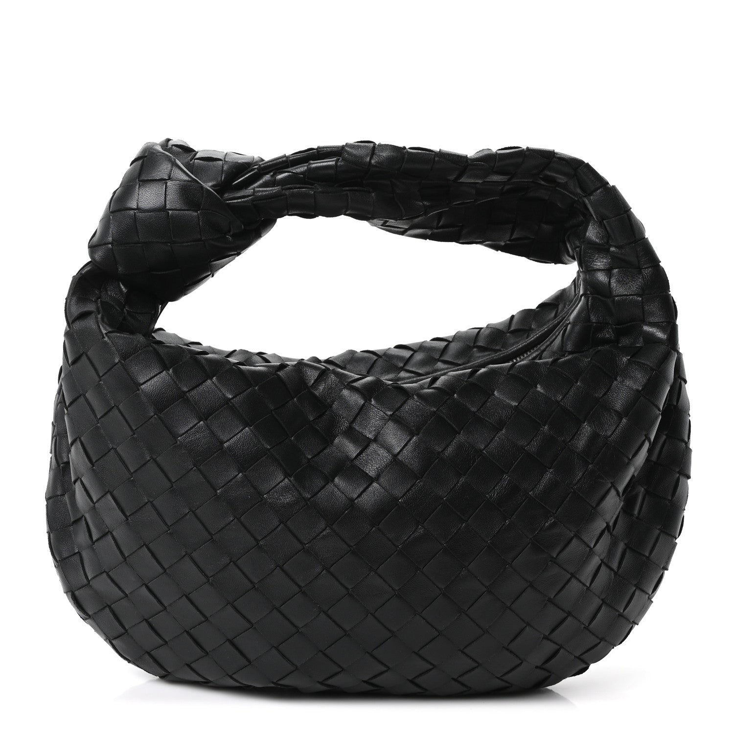 Bottega Veneta Nappa Intrecciato Teen Jodie Hobo Black 1 of 10