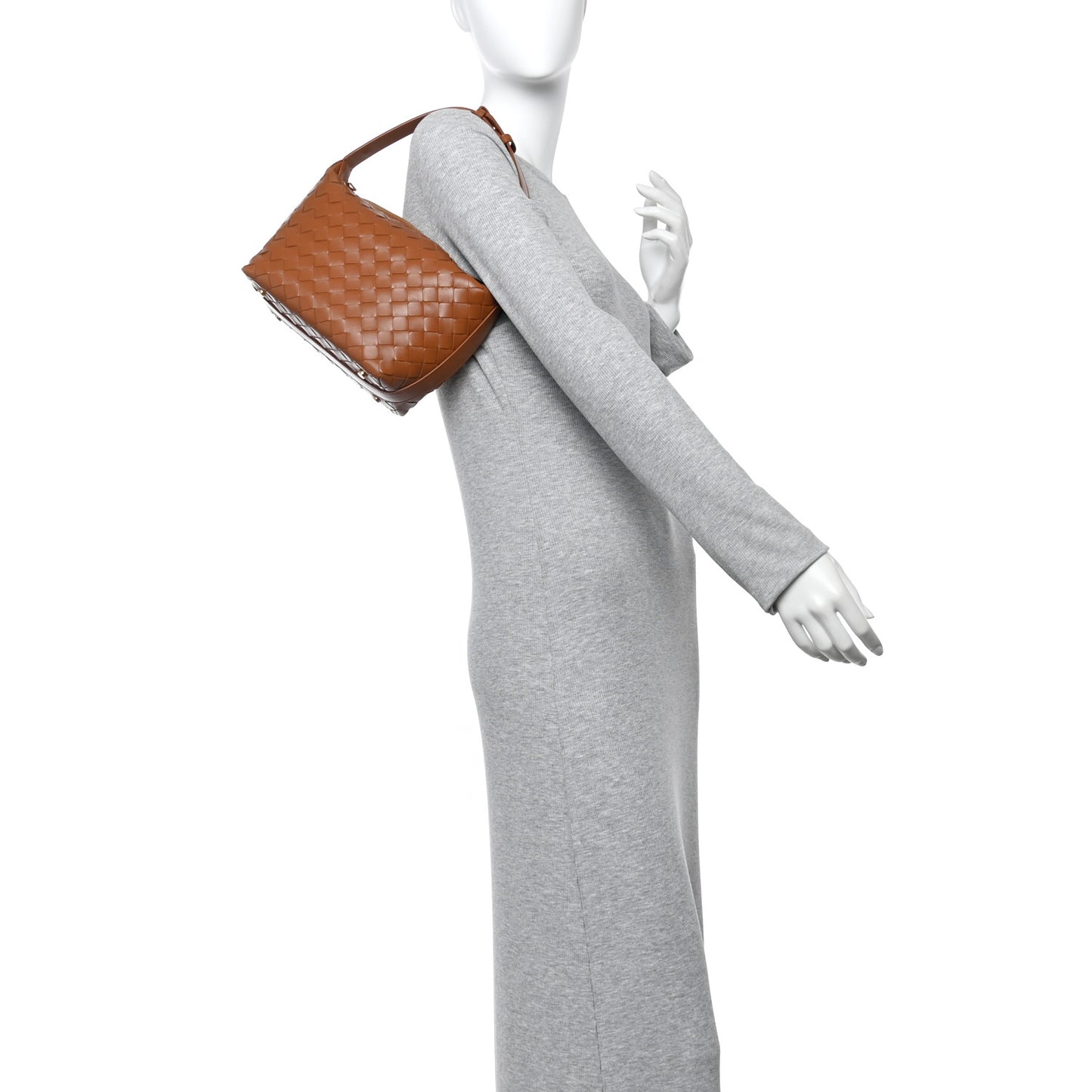 Nappa Intrecciato Mini Wallace Wood
