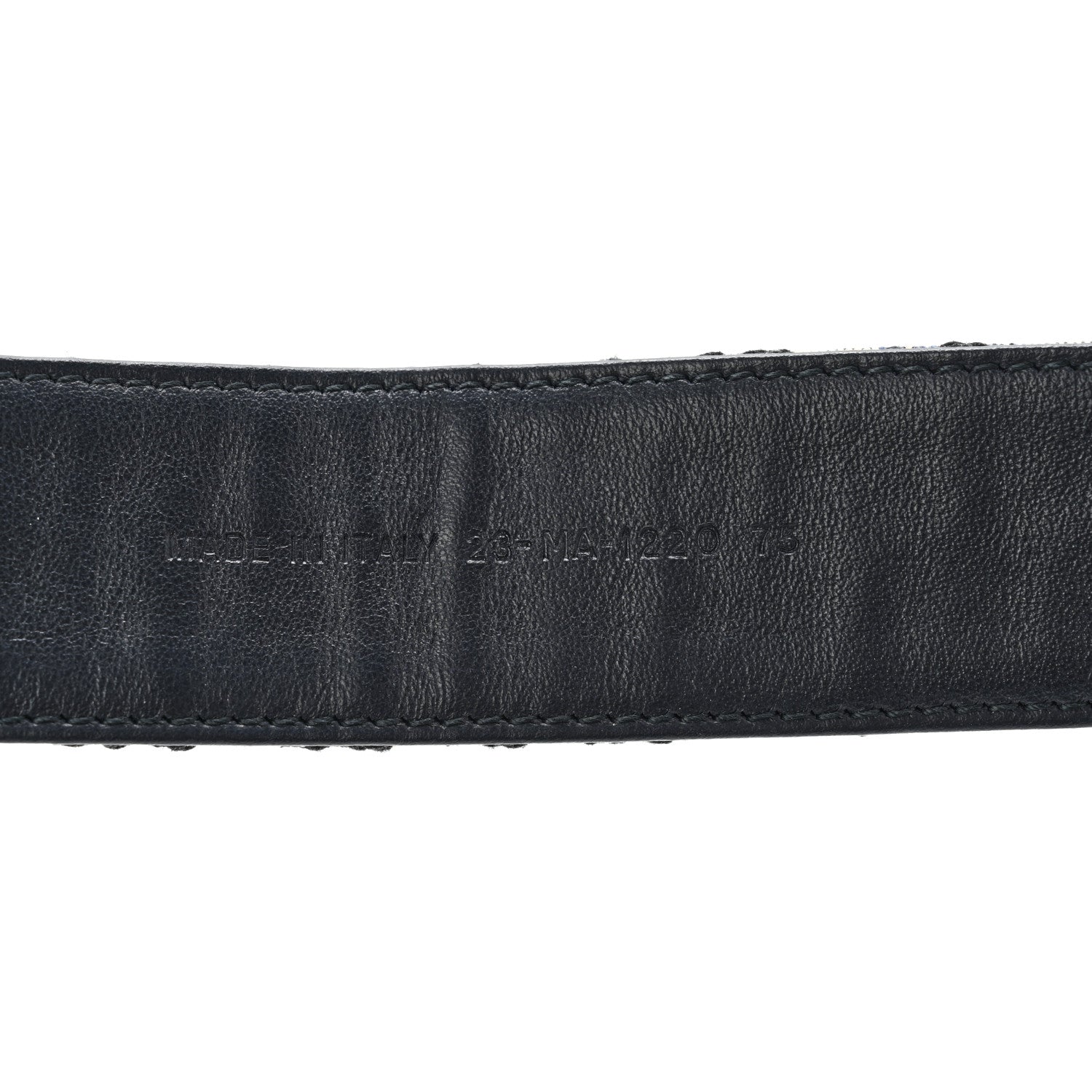 Christian Dior Oblique 30 Montaigne 35mm Belt 75 30 Blue 5 of 8