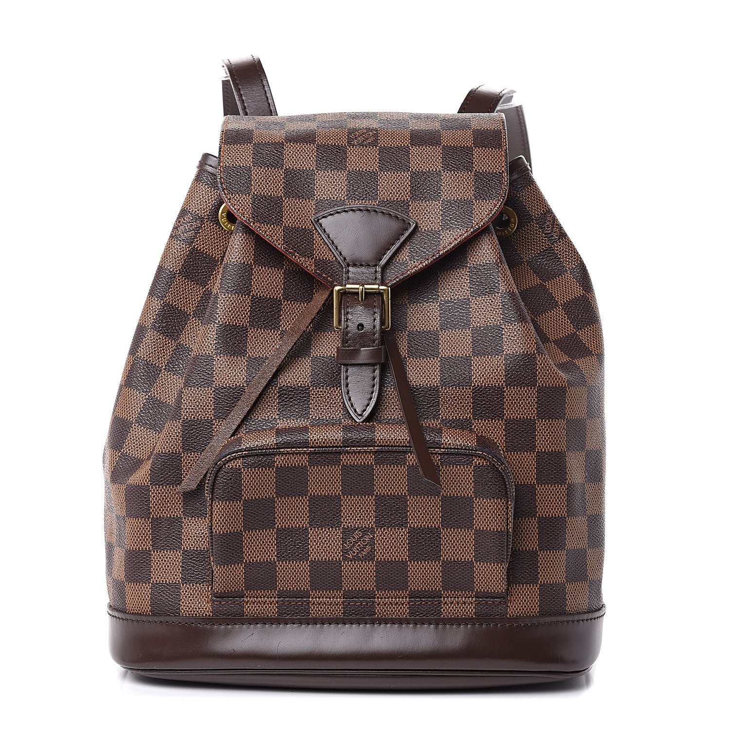 Louis Vuitton Damier Ebene Montsouris MM Backpack 1 of 14