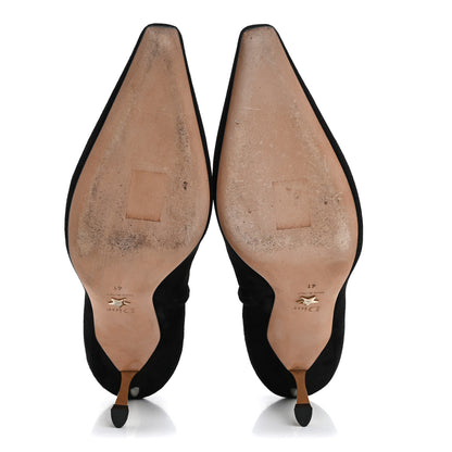 Christian Dior Suede D-Fame Ankle Boots 41 Black 6 of 9