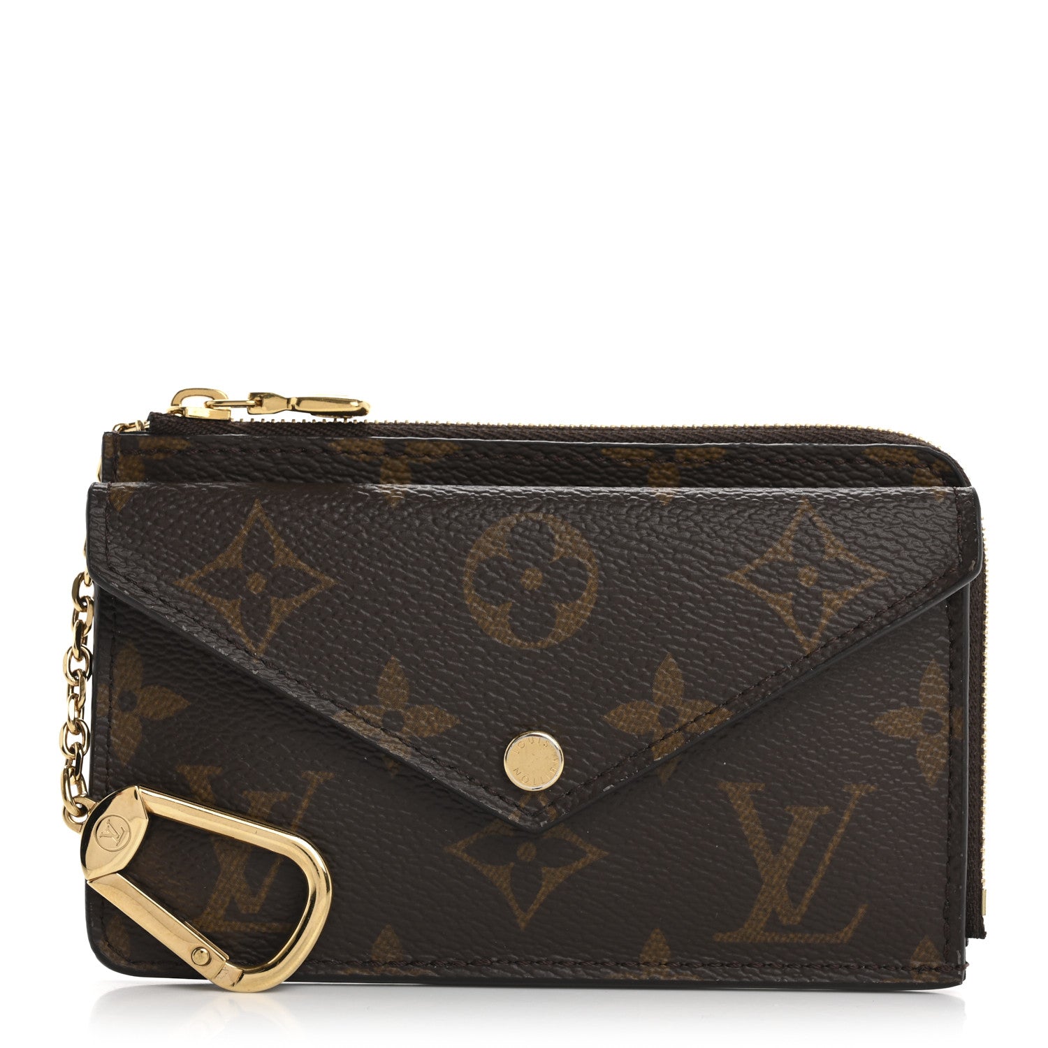 Louis Vuitton Monogram Recto Verso Card Holder Black 1 of 9