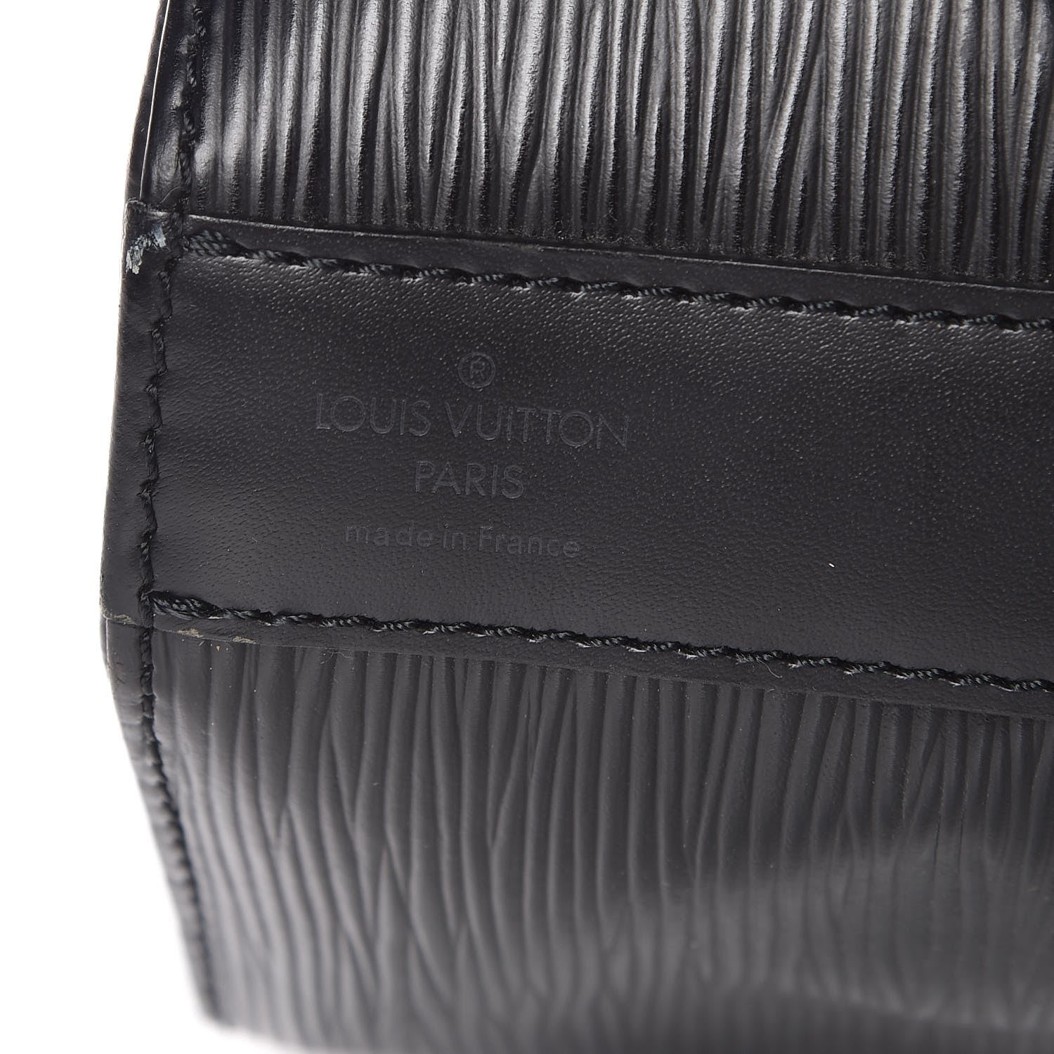 Louis Vuitton Epi Sac D'Epaule Black 7 of 9