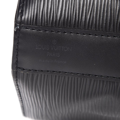 Louis Vuitton Epi Sac D'Epaule Black 7 of 9