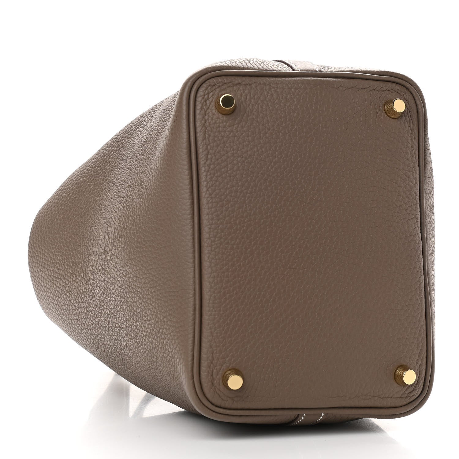 Hermes Taurillon Clemence Picotin Lock 18 PM Etoupe 4 of 11