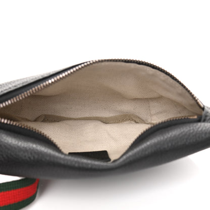Gucci Grained Calfskin Small Logo Belt Bag Black 5 of 11