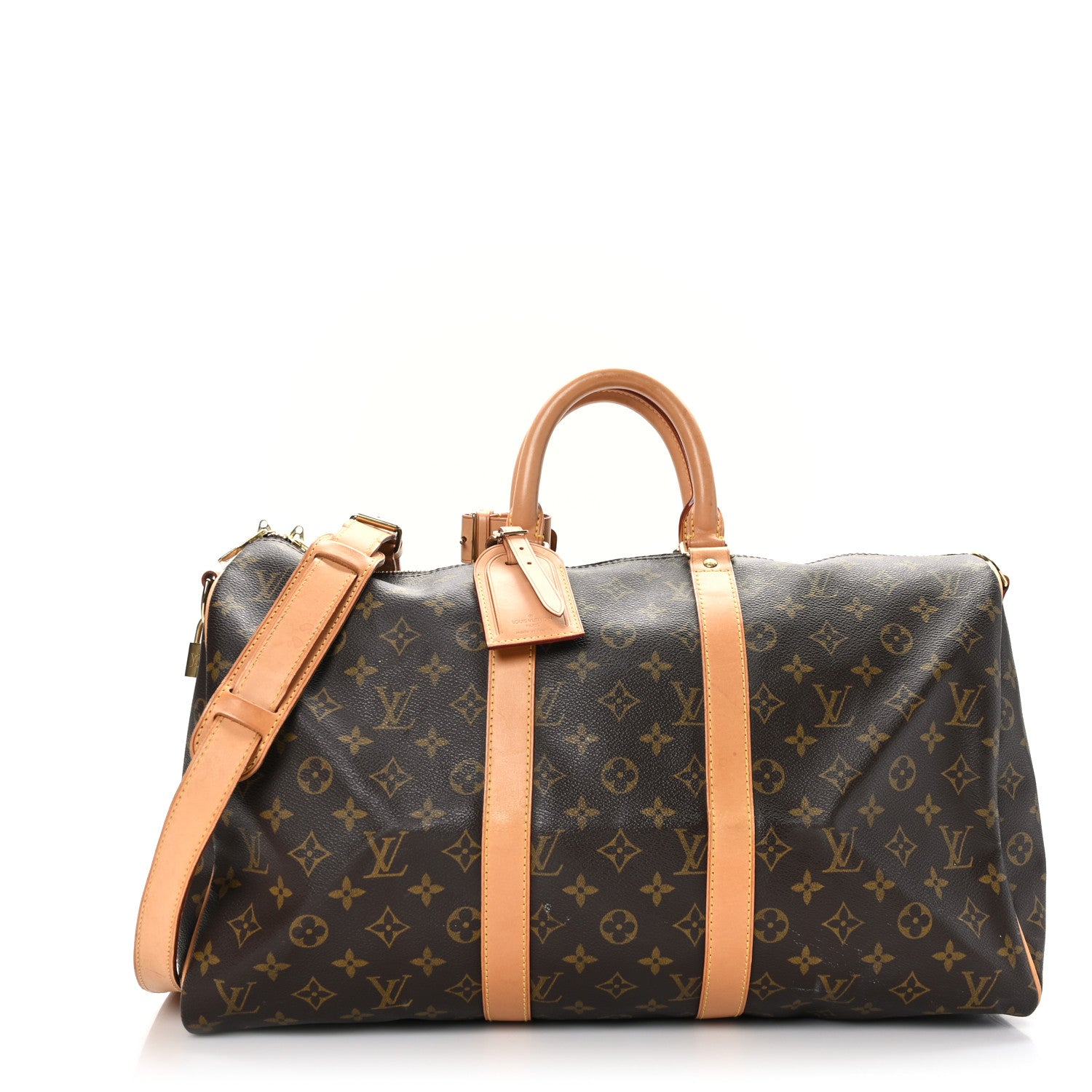 Louis Vuitton LOUIS VUITTON Monogram Keepall Bandouliere 45 1 of 11