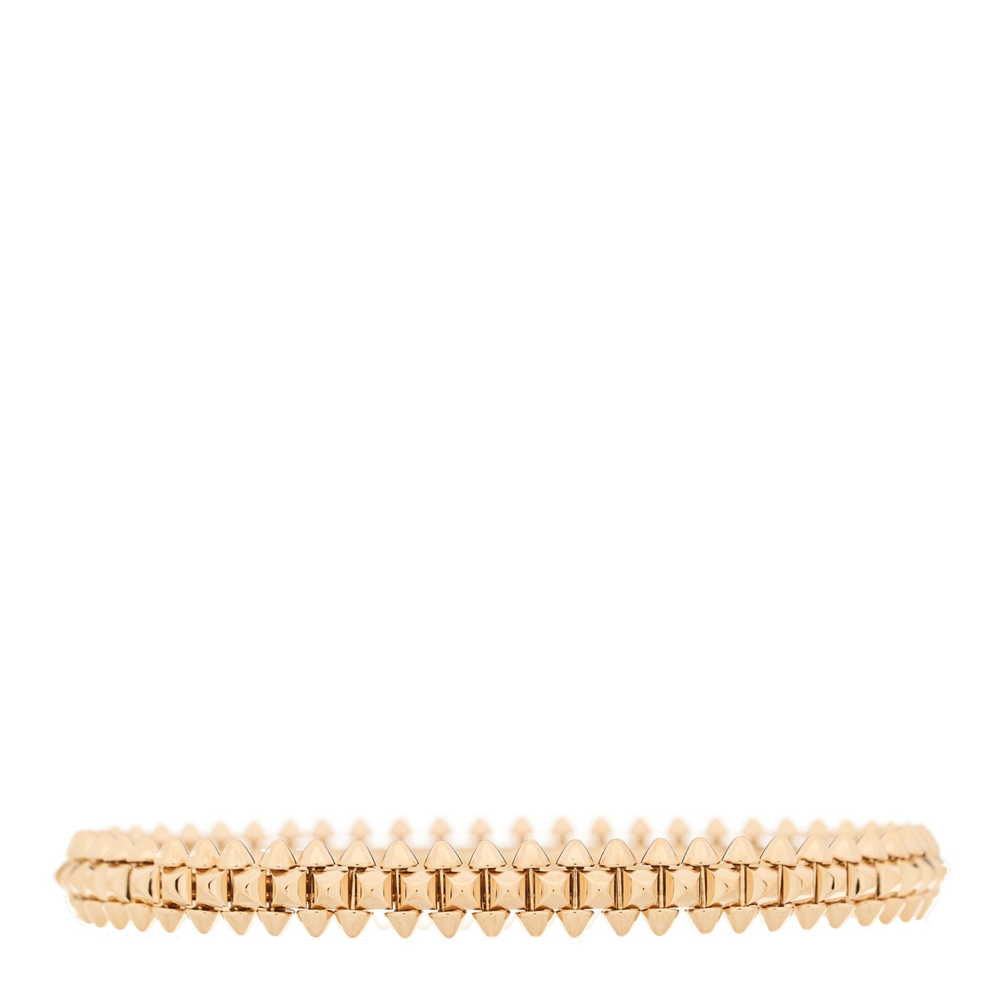 18K Pink Gold Small Clash De Cartier Bracelet 15