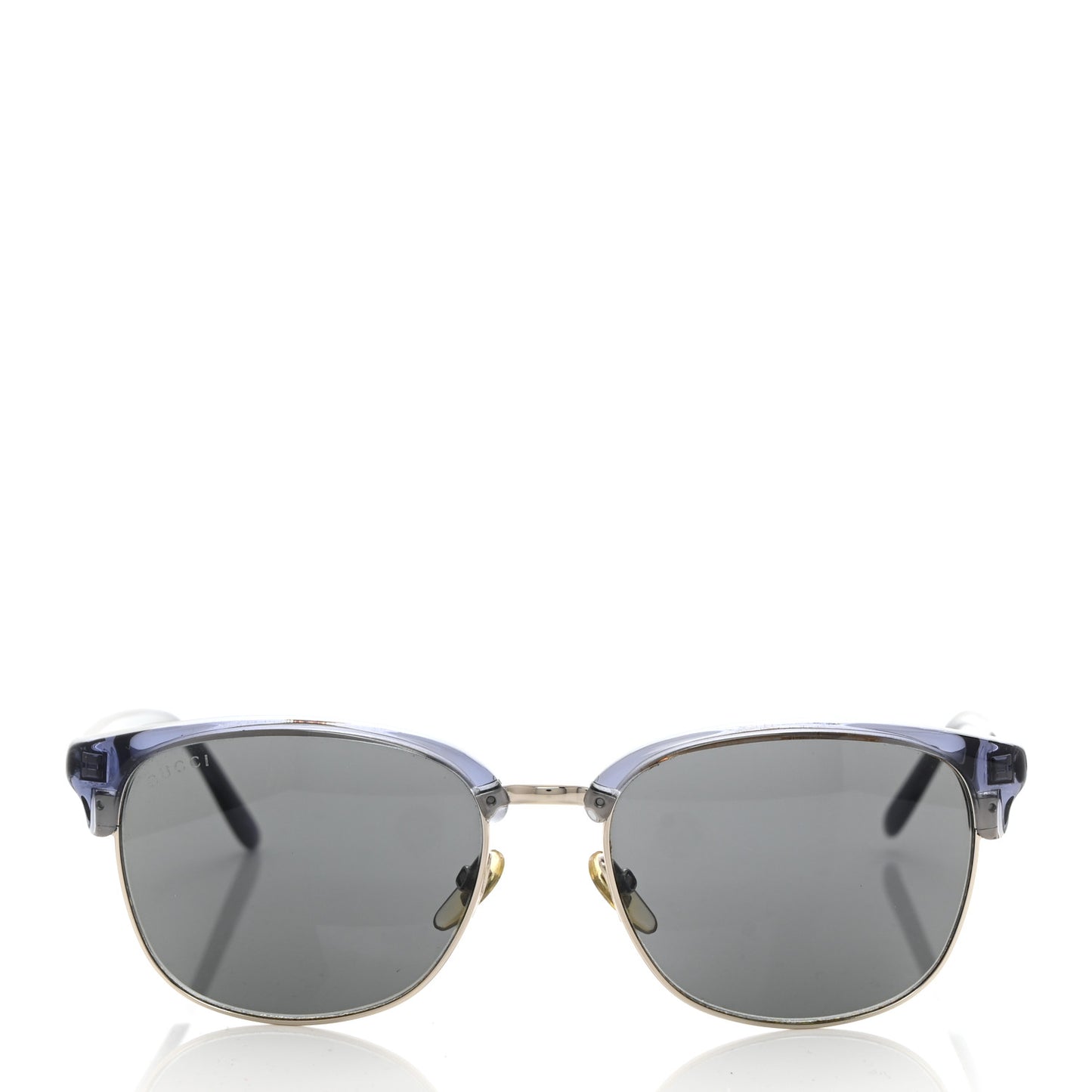 Acetate Metal Rectangle Sunglasses GG 2227/S Blue