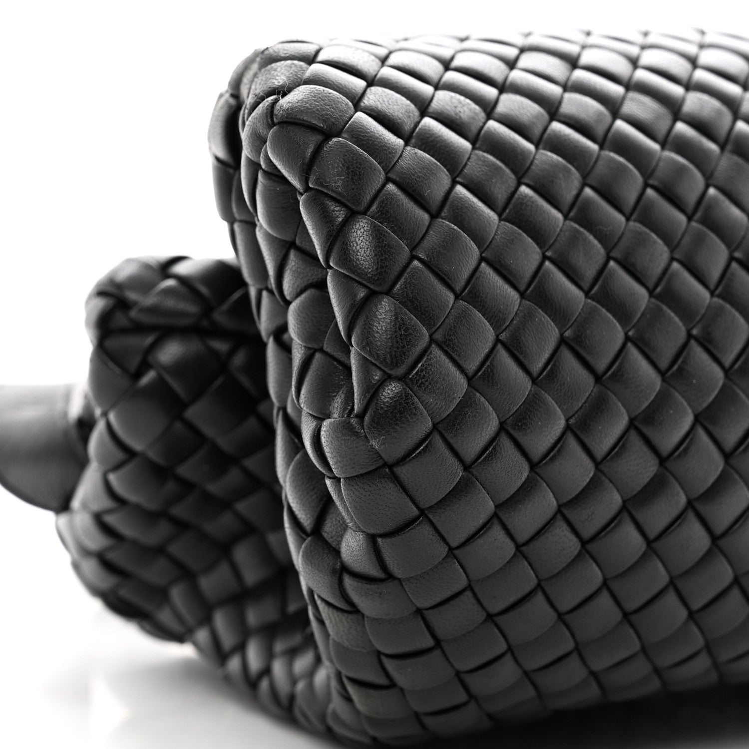 Bottega Veneta Nappa Intrecciato Small Padded The Handle Black 8 of 9