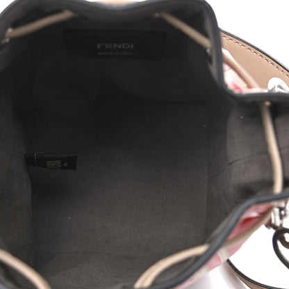 Fendi Vitello Liberty F is Fendi FF Embossed Mini Mon Tresor Bucket Bag Amido Fiamma 4 of 4