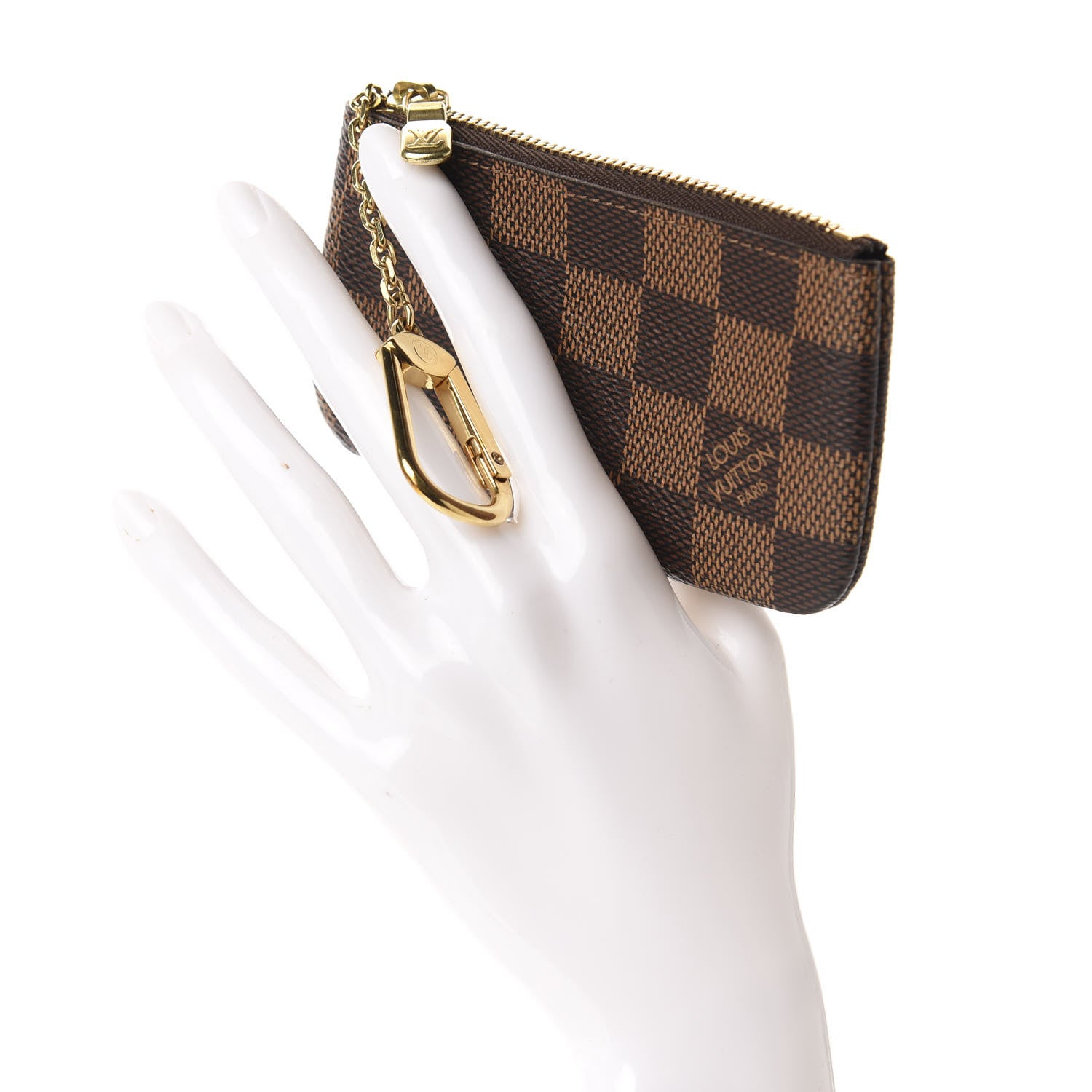 Louis Vuitton Damier Ebene Key Pouch 2 of 7