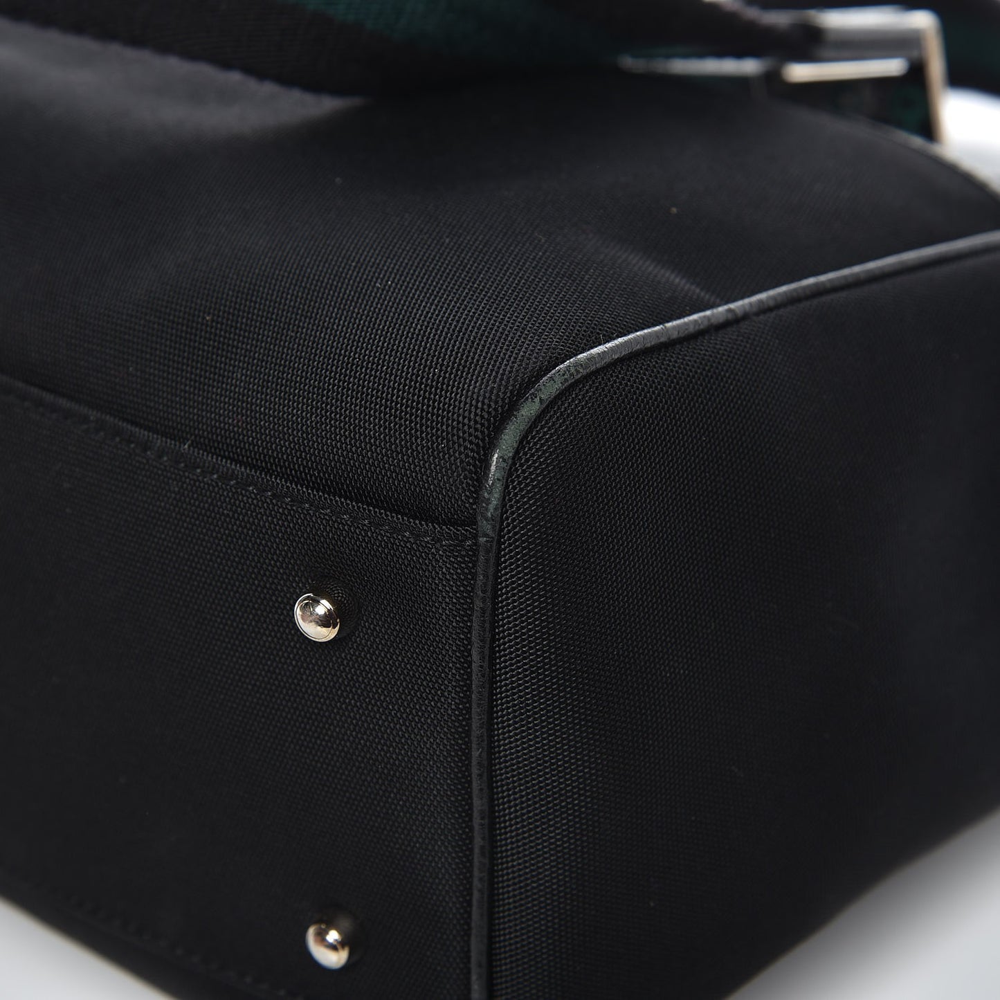 Canvas Web Tote Bag Black