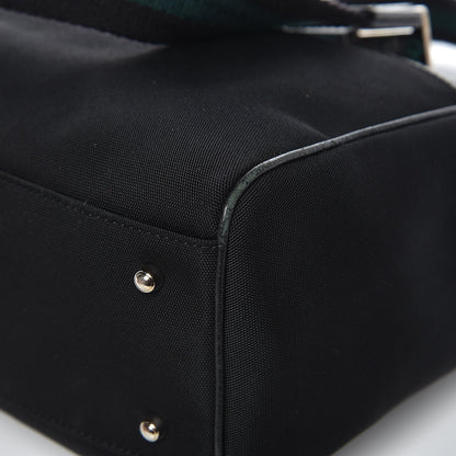 Gucci Canvas Web Tote Bag Black 10 of 10