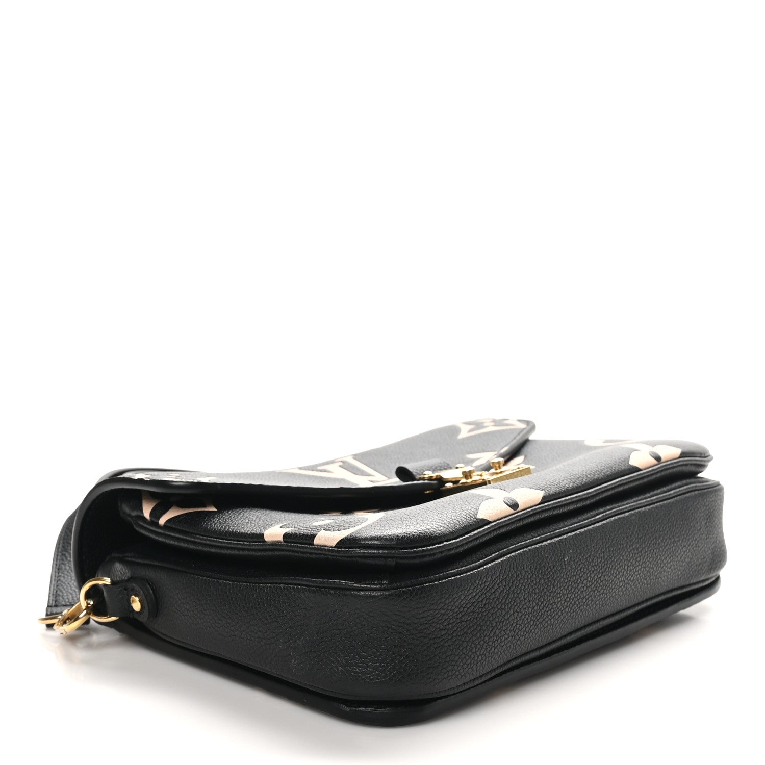 Louis Vuitton Empreinte Monogram Giant Pochette Metis Black Beige 4 of 9