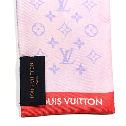 Louis Vuitton Silk Monogram All That Straps Bandeau Mauve 4 of 4