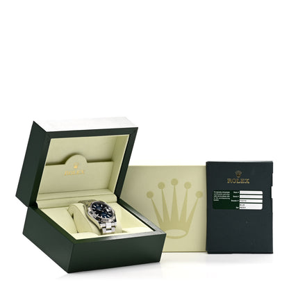 Rolex Stainless Steel 18K White Gold 41mm Oyster Perpetual Datejust Watch Blue 116334 5 of 5