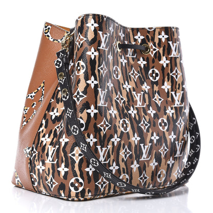 Louis Vuitton Monogram Giant Jungle NéoNoé Caramel 3 of 9