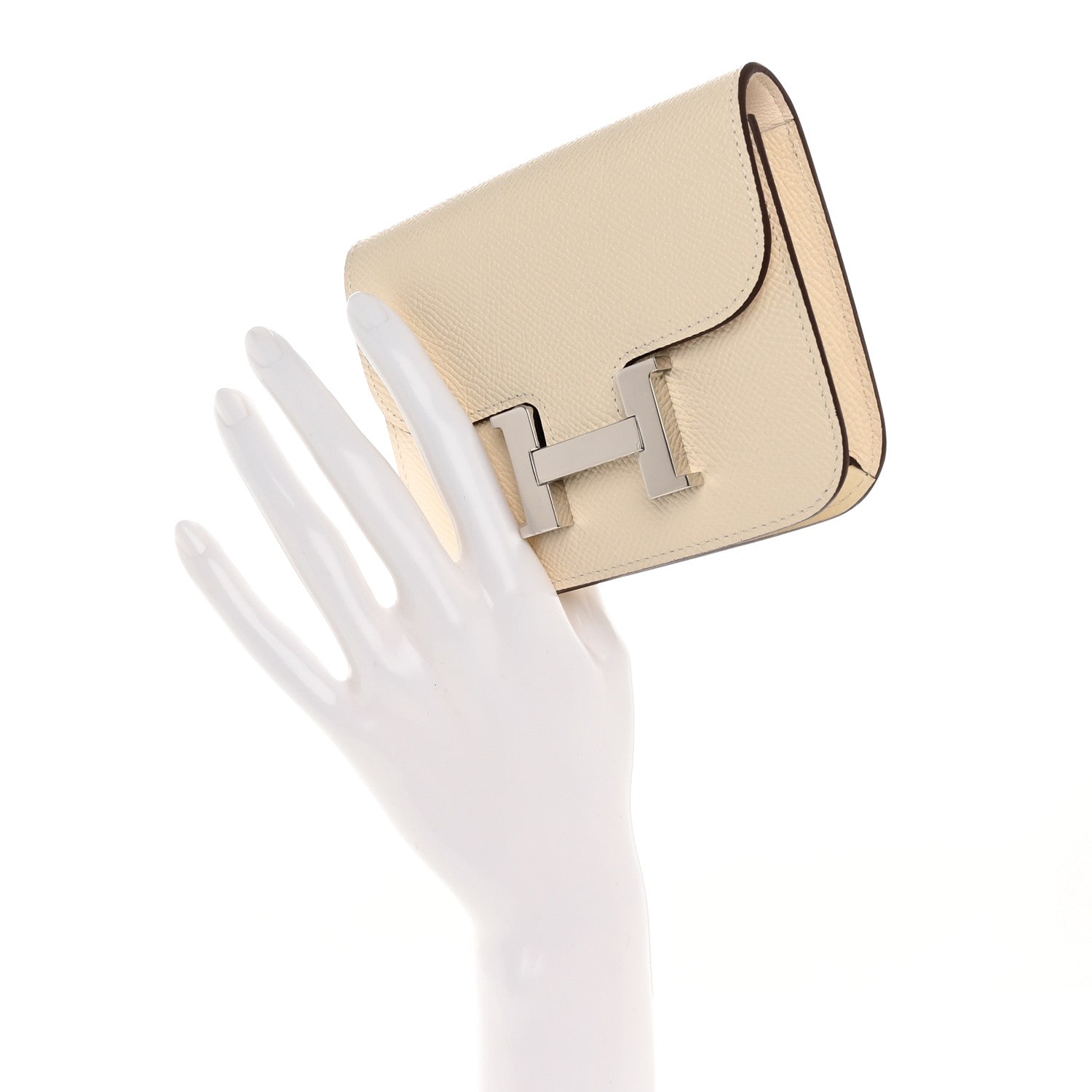 Hermes Epsom Constance Slim Wallet Nata 3 of 9