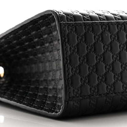 Gucci Microguccissima Medium Emily Chain Shoulder Bag Black 9 of 10