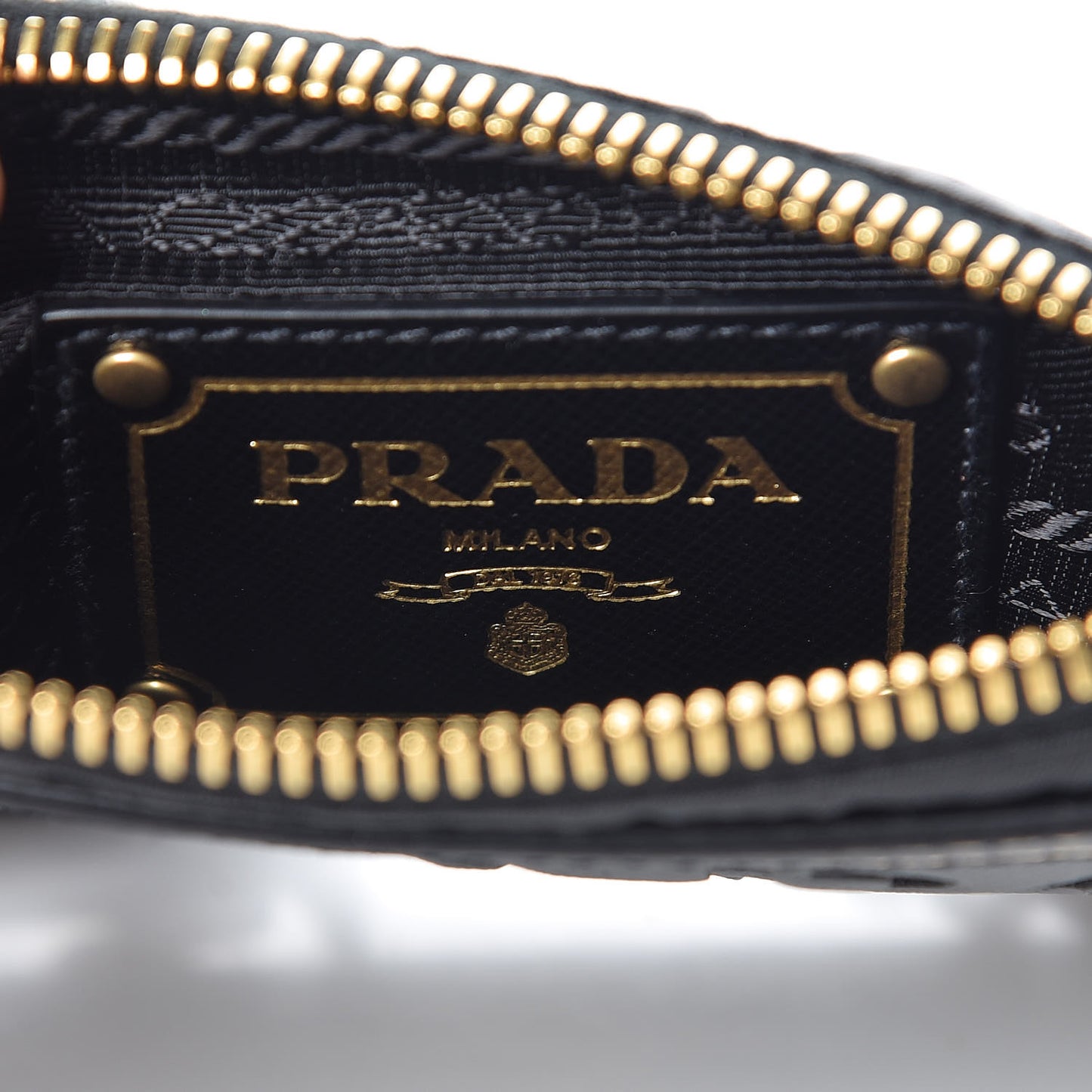 Tessuto Nylon Logo Small Crossbody Bag Black