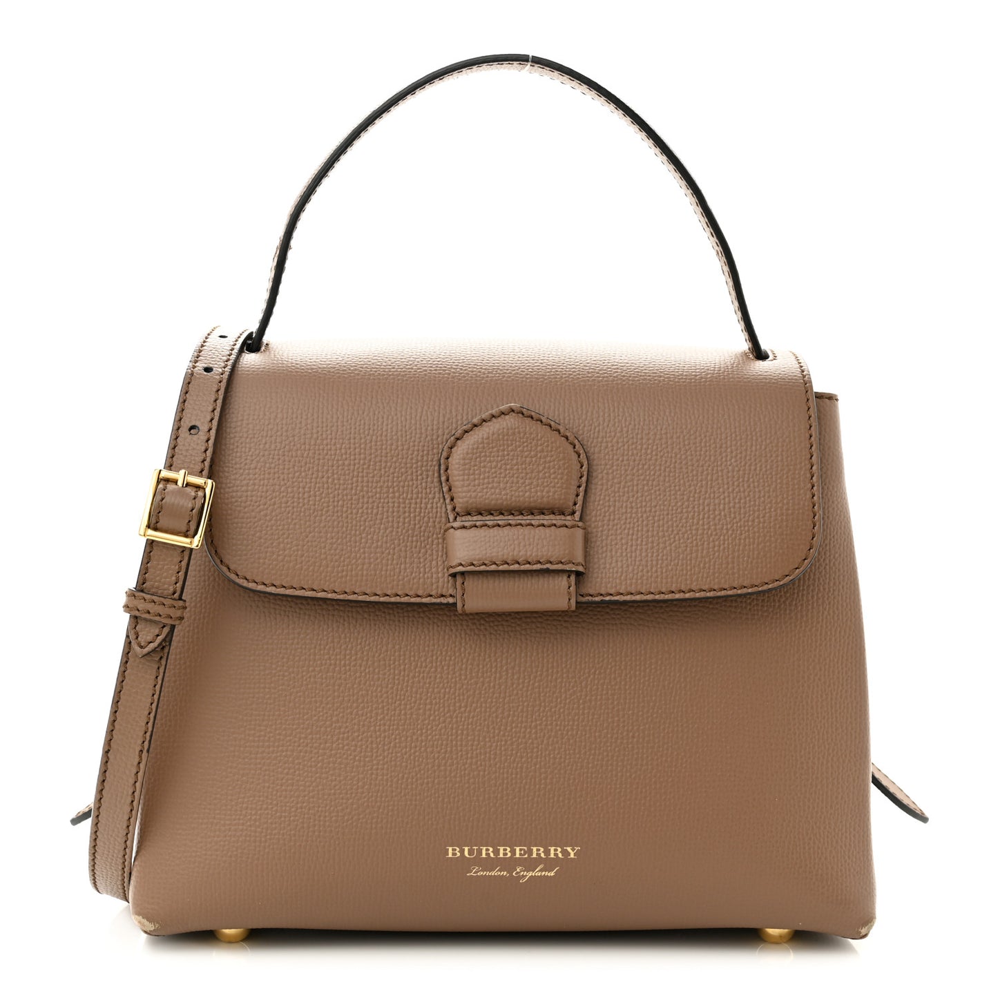 Derby Calfskin House Check Small Camberley Dark Sand