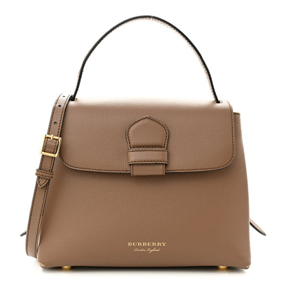 Burberry Derby Calfskin House Check Small Camberley Dark Sand 1 of 11