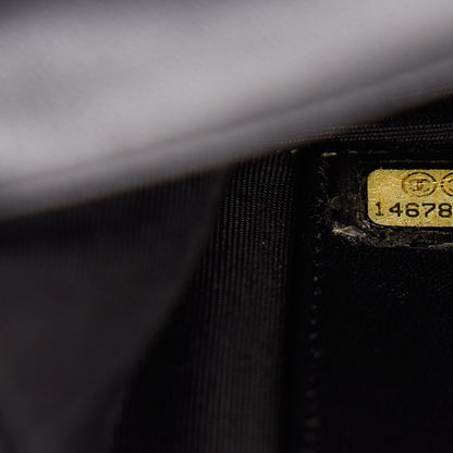 Chanel Patent Quilted Brilliant Wallet On Chain WOC Black 7 of 10