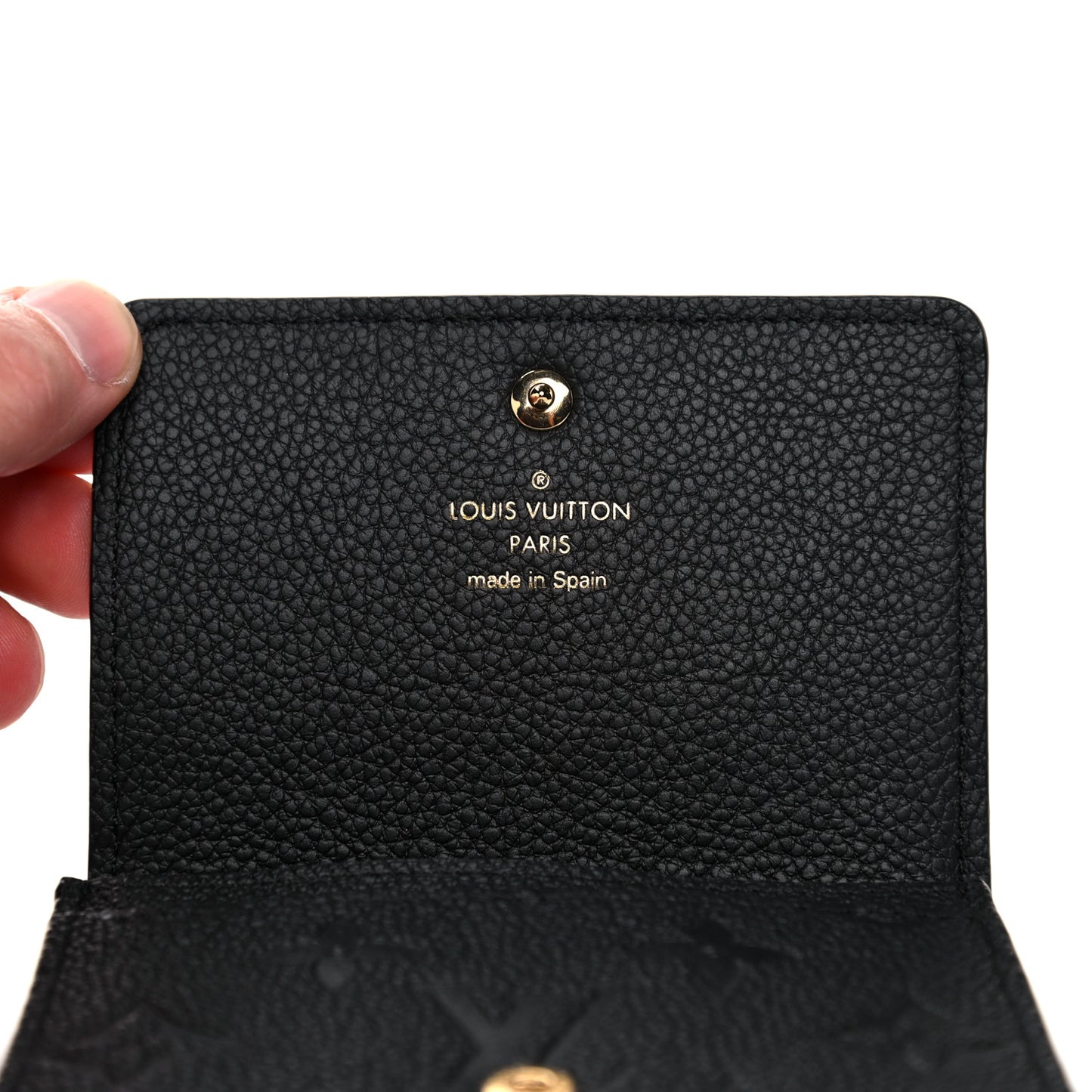 Empreinte Business Card Holder Black