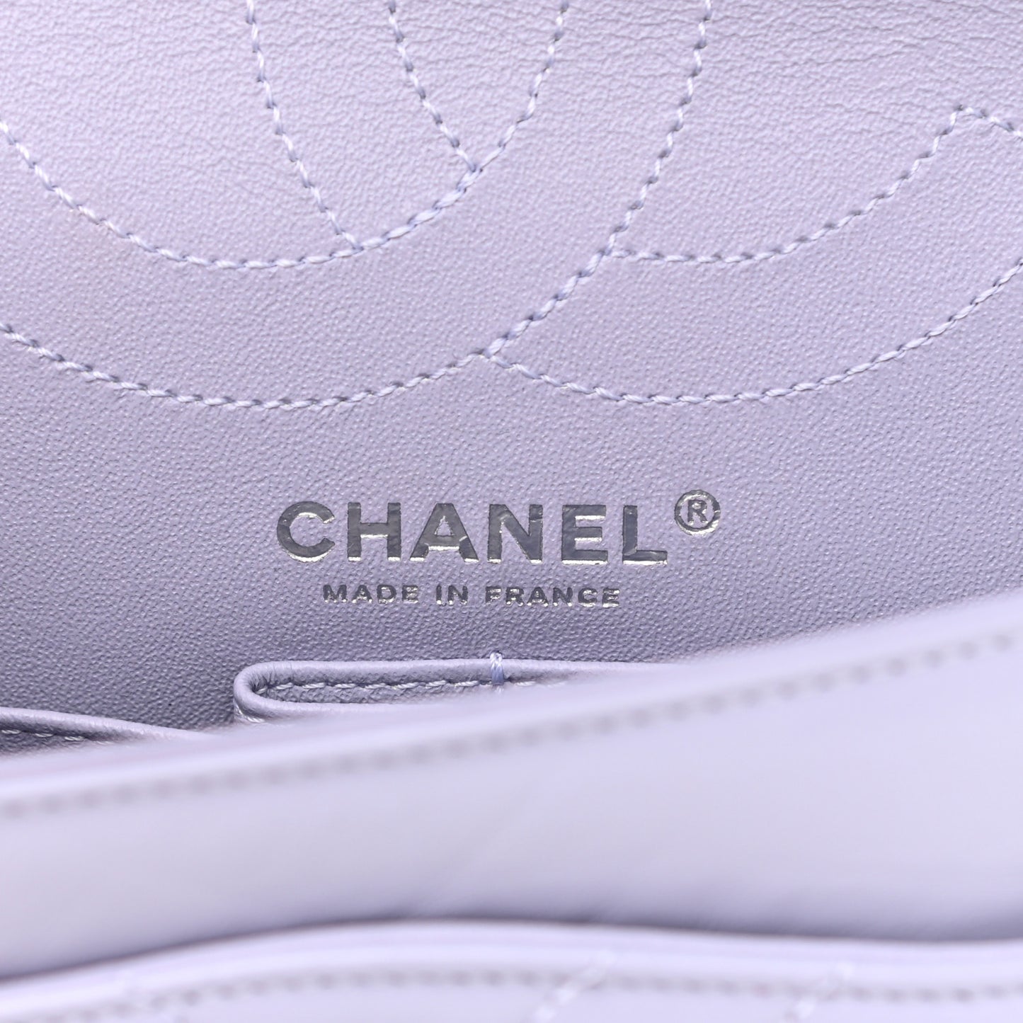 Aged Calfskin Chevron Quilted 2.55 Reissue 225 Flap Light Purple