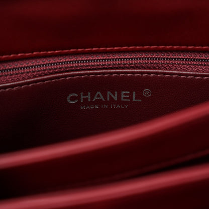 Chanel Lambskin Quilted Small Trendy CC Flap Dual Handle Bag Red 6 of 11