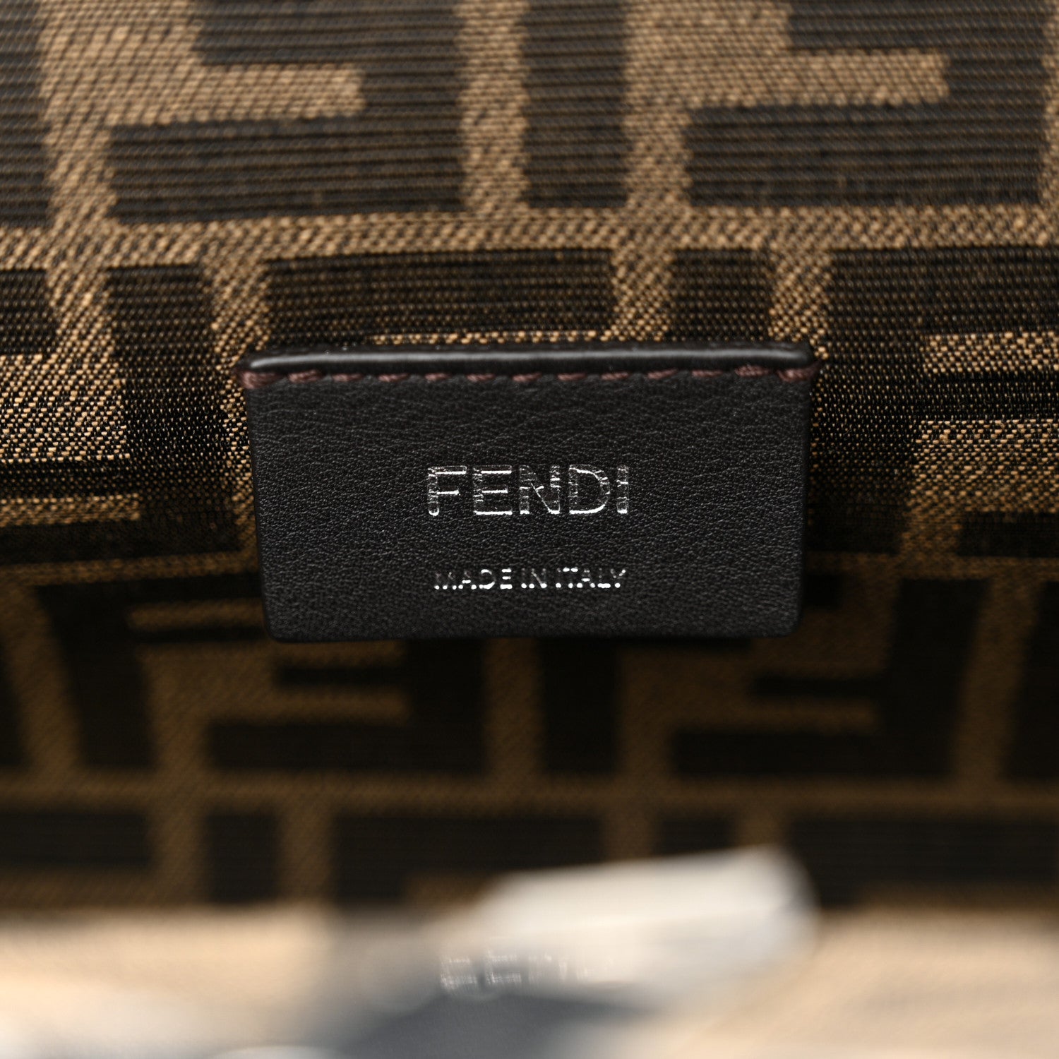 Fendi Denim Embroidered Astrology Small Fendi First Chiaro 6 of 10