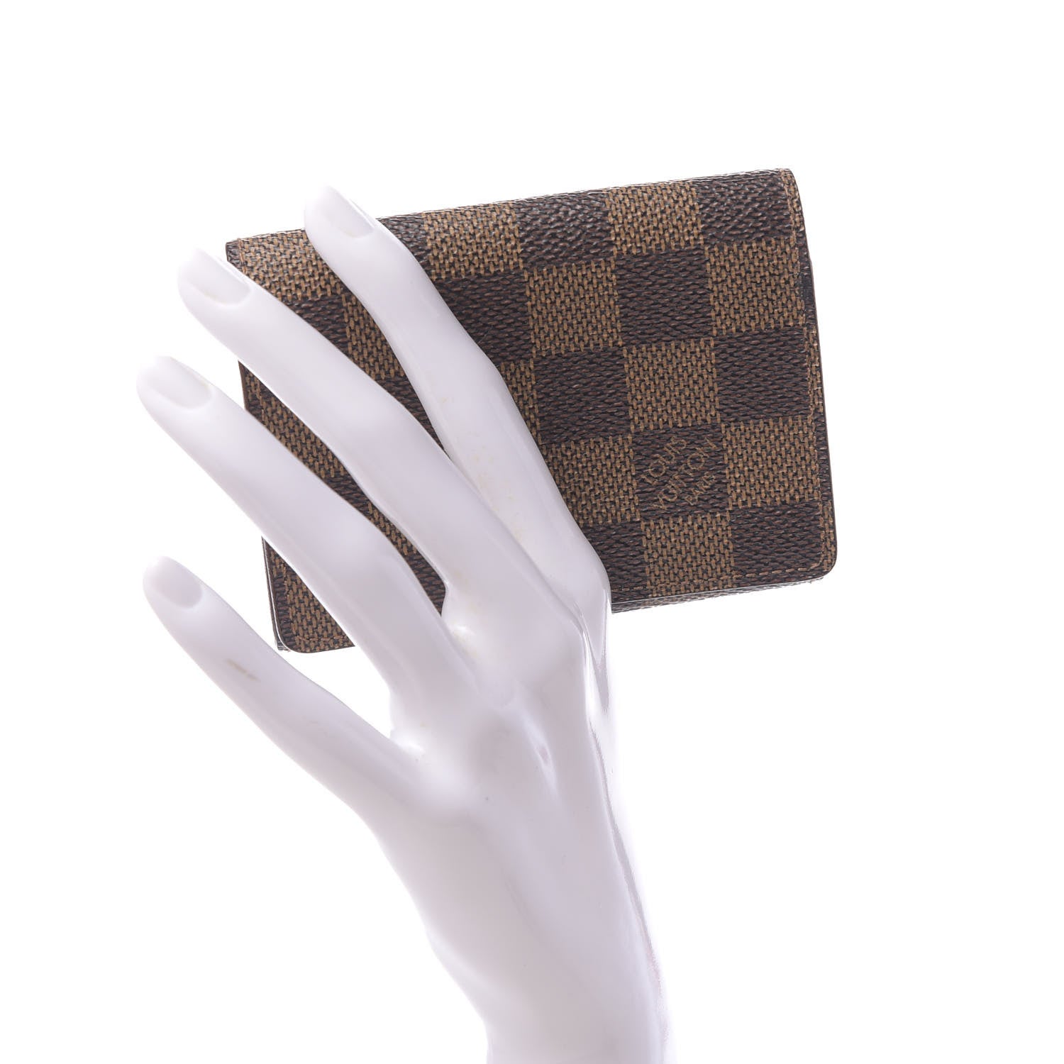 Louis Vuitton Damier Ebene Business Card Holder 2 of 6