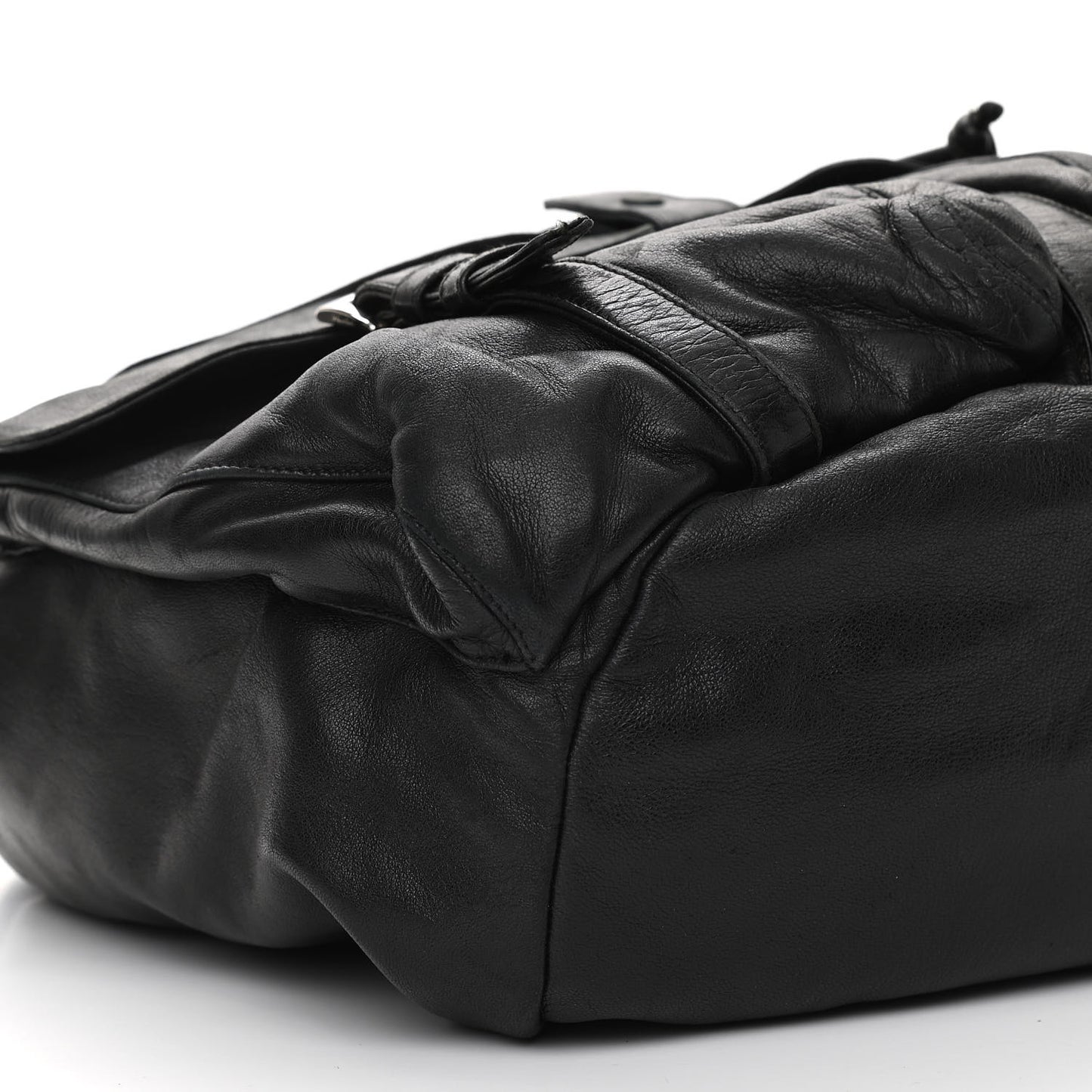 Calfskin Backpack Black