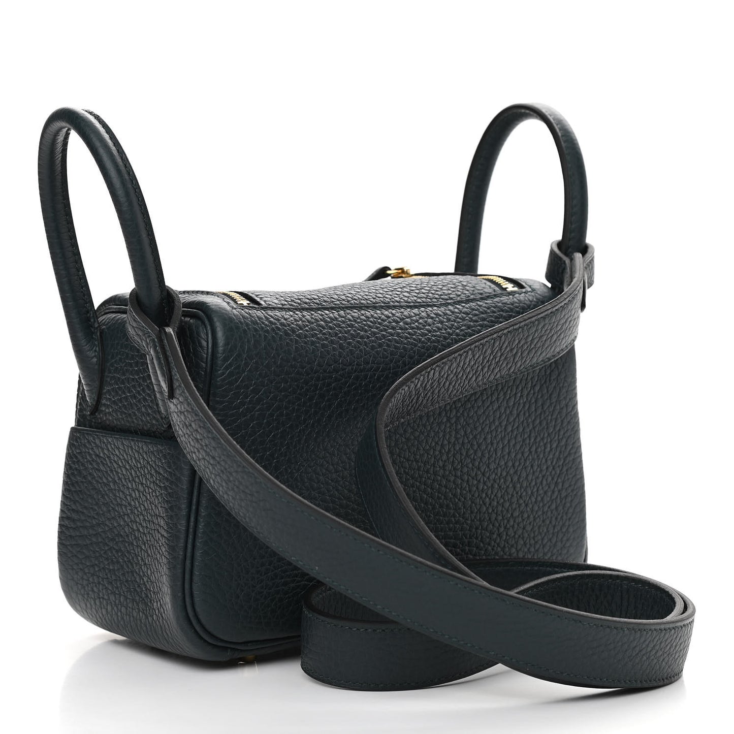 Taurillon Clemence Mini Lindy 20 Vert Cypress