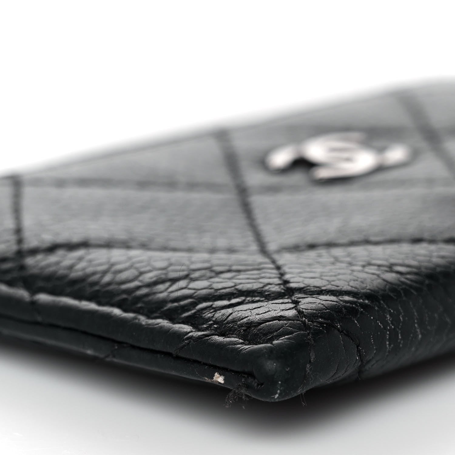 Chanel Caviar Quilted Card Holder Black 8 of 9