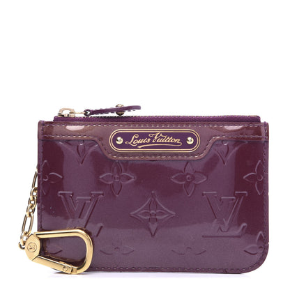 Louis Vuitton Vernis Key Pouch Violet 1 of 7