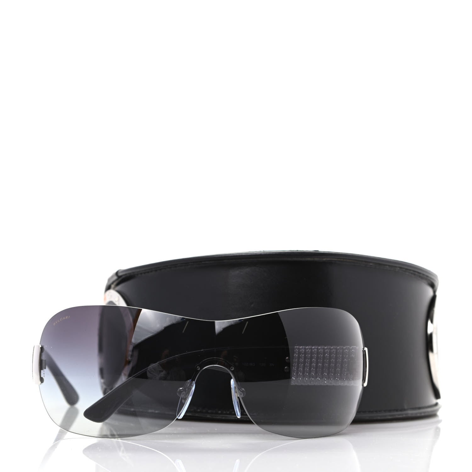 Bulgari BVLGARI Crystal Sunglasses 6030-B Black 8 of 8