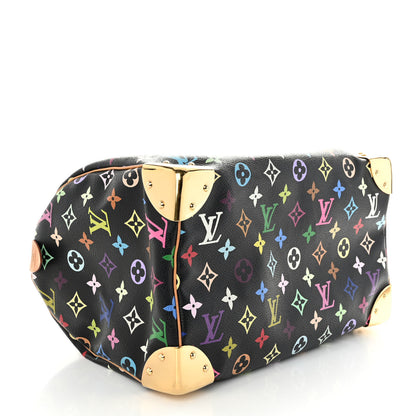 Louis Vuitton Monogram Multicolor Speedy 30 Black 4 of 9