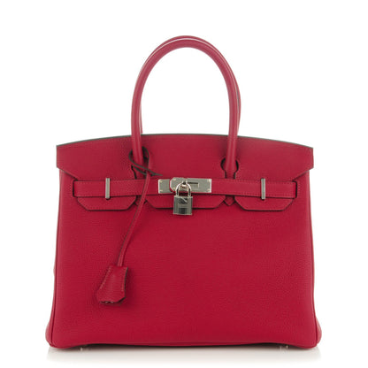 Hermes Togo Birkin 30 Rouge Grenat 1 of 24