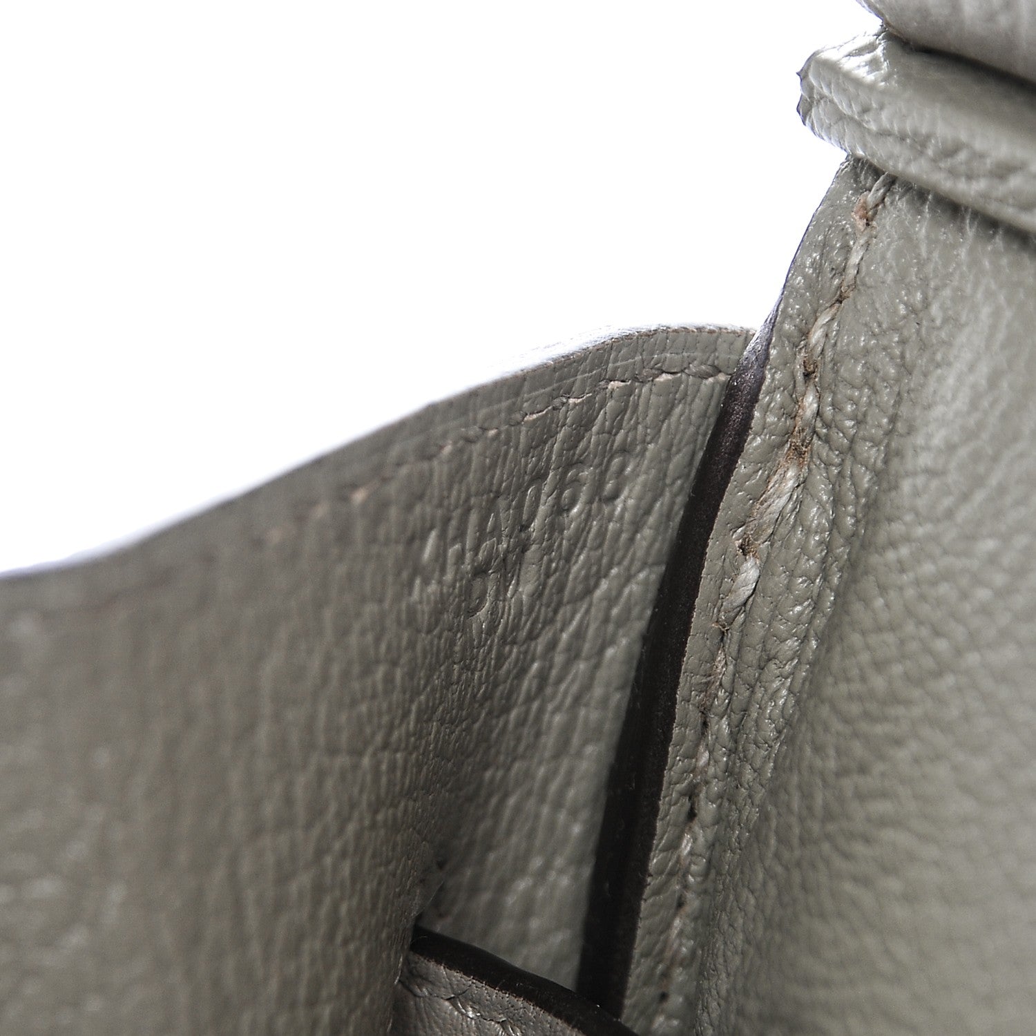 Hermes Taurillon Clemence Birkin 35 Sauge 8 of 8