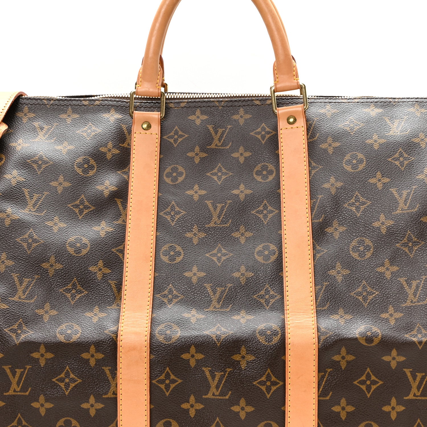 Louis Vuitton Monogram Keepall Bandouliere 55 7 of 9