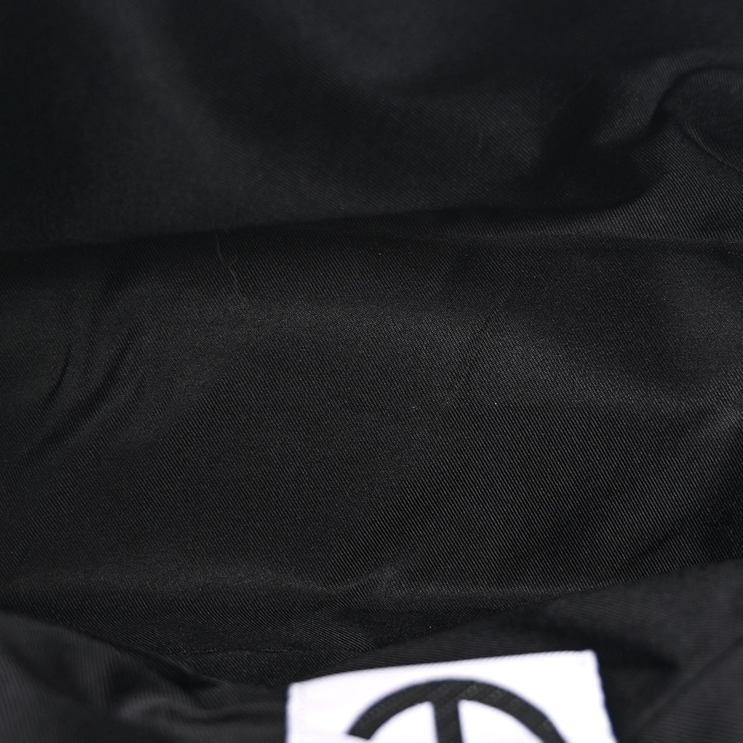 Vegan Leather Medium Shopping Bag Black