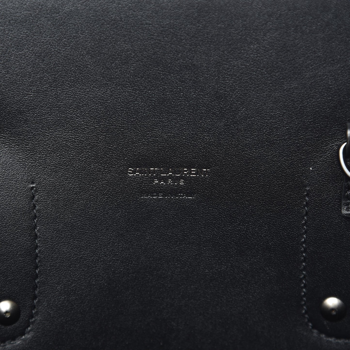 Grained Calfskin Large Sac De Jour Carryall Black