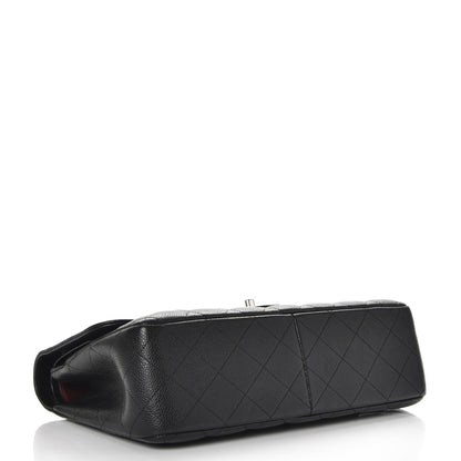 Chanel Caviar Quilted Jumbo Double Flap Black 5 of 8