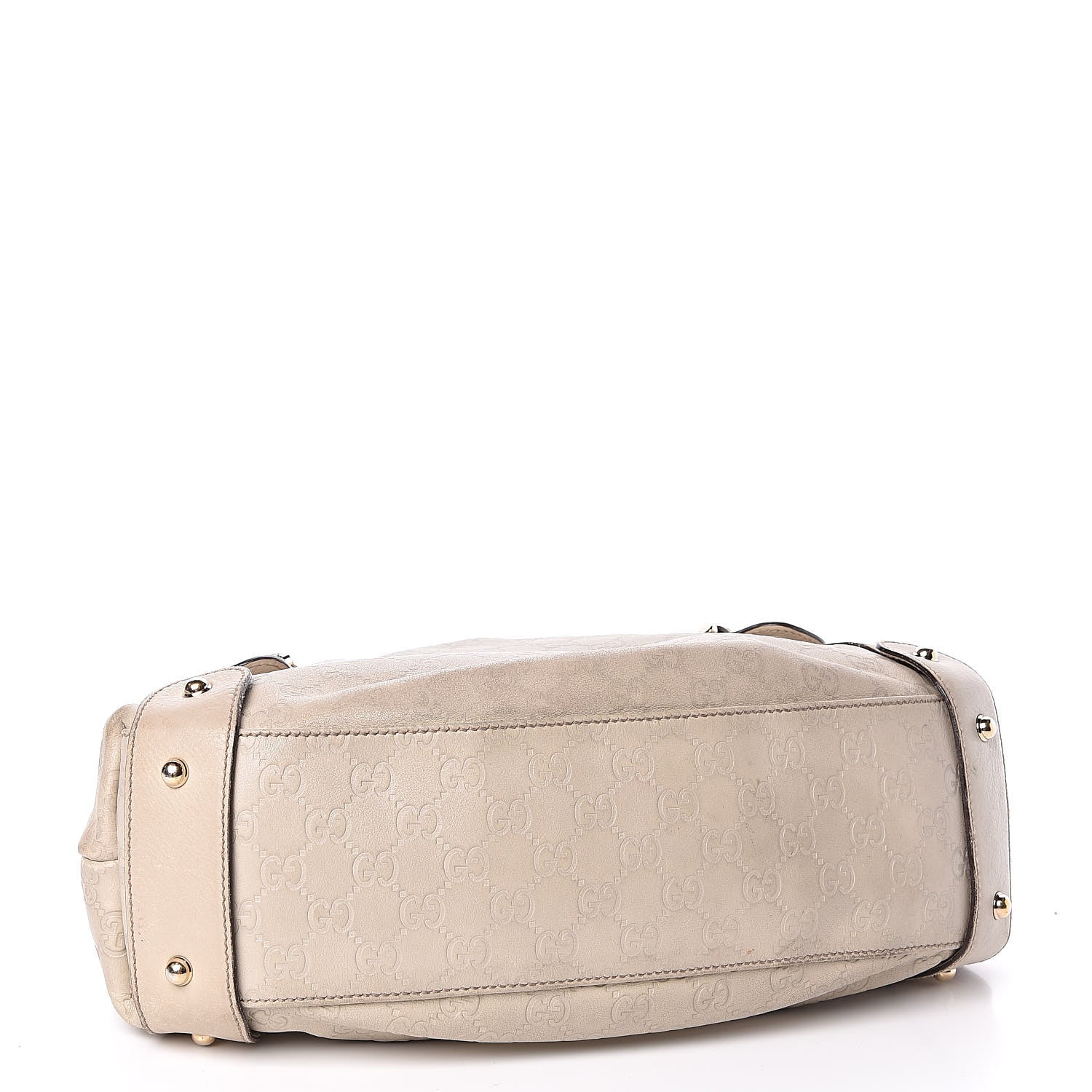 Gucci Guccissima Small Pelham Shoulder Bag Off White 4 of 10